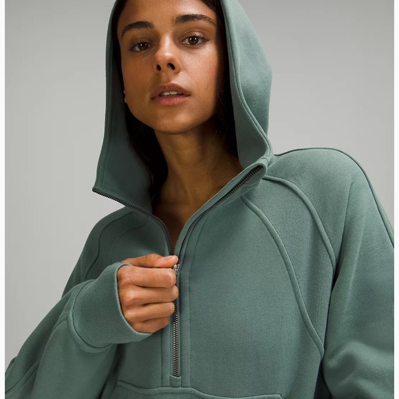 Lululemon Scuba Oversized 1/2 Zip Hoodie - Picture 4 of 6
